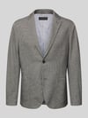 Pierre Cardin Marynarka na 2 guziki o kroju slim fit ze strukturalnym wzorem Antracytowy