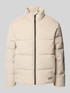 Tom Tailor Denim regular fit pufferjack van corduroy Beige