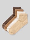 s.Oliver RED LABEL Socken aus Baumwoll-Mix im 4er-Pack Beige