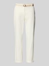 Christian Berg Woman casual fit Chino met Katoen-Anteil Offwhite