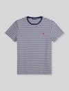 Polo Ralph Lauren męski t-shirt o kroju regular fit z czystej bawełny Granatowy