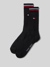 Tommy Hilfiger Socken mit Kontraststreifen im 2er-Pack Black