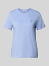 GANT Regular Fit T-Shirt aus reiner Baumwolle Hellblau