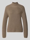 Marc O'Polo Regular Fit Pullover aus reiner Baumwolle Taupe