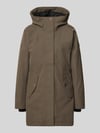 Didriksons Regular Fit Parka mit Kapuze Modell 'Alana' Mittelbraun