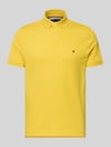 Tommy Hilfiger Koszulka polo o kroju regular fit z mieszanki bawełny Żółty