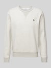 Polo Ralph Lauren Sweatshirt mit Logo-Stitching Hellgrau