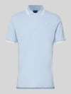 G-Star RAW Slim Fit Poloshirt mit Logo-Stitching Modell 'Dunda' Hellblau