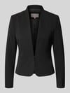 Christian Berg Woman Selection Żakiet o kroju slim fit z zapięciem na haftkę Czarny
