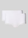SKINY Broek met gehaakt kant, model 'Classic Cotton' Wit