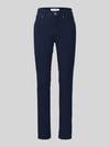 TONI Straight Fit Jeans aus Baumwoll-Mix Modell 'LIV' Dunkelblau