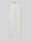 Brax Wide leg broek van viscosemix Offwhite