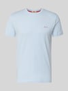 GANT T-Shirt mit Label-Detail Hellblau