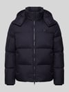 CK Calvin Klein Regular Fit Daunenjacke mit abnehmbarer Kapuze Marine
