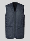 Barbour Regular Fit Steppweste mit warmen Innenfleece Marine