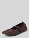 Vagabond Ballerina mit elastischem Riemen Modell 'HILLARY' Dunkelbraun