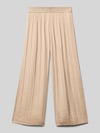 s.Oliver RED LABEL Regular Fit Weite Hose mit elastischem Bund Beige