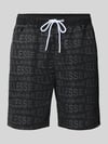 ellesse Korte regular fit broek met tunnelkoord, model 'DiSTORTA' Zwart