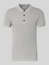 s.Oliver RED LABEL Koszulka polo z czystej bawełny o kroju regular fit Średnioszary