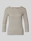 MORE & MORE T-Shirt mit Rundhalsausschnitt und 3/4-Arm Black