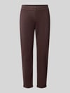 FREE/QUENT Skinny Fit Stoffhose mit Viskose-Anteil Modell 'NANNI' Dunkelbraun