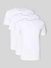 Tommy Hilfiger zestaw t-shirtów o kroju slim fit z mieszanka bawełny w wielopak: 3 szt. Biały