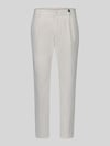 Strellson relaxed fit corduroy broek van katoenmix model 'Lui_2V-D' Offwhite