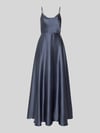 Laona Abendkleid mit Spaghettiträger und tiefem Rückenausschnitt Blau