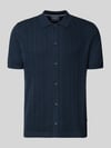 OLYMP Level 5 Slim Fit Poloshirt mit 1/2-Arm Marine