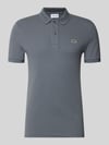 Lacoste Koszulka polo o kroju slim fit z czystej bawełny Ciemnoszary