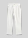 Tommy Hilfiger straight fit corduroy broek van puur katoen model 'DOVER' Offwhite