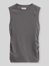 Marc O'Polo Slim Fit Top aus Baumwoll-Mix Dunkelgrau