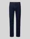 Christian Berg Men regular fit jeans met merkdetail Jeansblauw