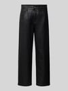 MAC Jeansy o kroju loose fit barrel z mieszanki modalu model 'DANNI 2.3' Czarny
