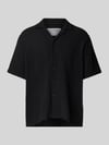 Selected Freizeithemd mit Knopfleiste Black