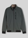 Tom Tailor Regular Fit blouson van waterdichte stof Olijfgroen