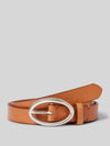 Marc O'Polo Ledergürtel in unifarbenem Design Modell 'ELLY' Cognac