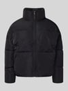 Jake*s Casual Jacke mit Stehkragen und Reißverschlusstaschen Black