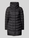 Peuterey Steppmantel mit Stehkragen Modell 'SOBCHAK' Black