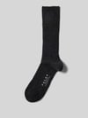 FALKE Socken aus Woll-Mix mit Kaschmir-Anteil Modell 'COSY' Dunkelgrau
