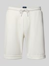 MCNEAL Sweatshorts mit elastischem Bund und Gesäßtasche Ecru