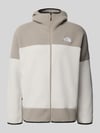 The North Face Fleecejacke mit Kapuze und Logo-Stitching Beige