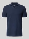 MCNEAL Regular Fit Poloshirt aus Baumwoll-Mix Dunkelblau