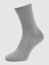 FALKE Skarpety z napisem z logo model ‘FAMILY’ Jasnoszary