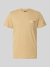 Tommy Jeans Slim Fit T-Shirt aus reiner Baumwolle Beige