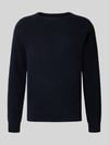 Blend Strickpullover mit Rundhalsausschnitt Modell 'DANTE' Black