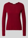 Christian Berg Woman Regular Fit Strickpullover aus reinem Kaschmir Bordeaux