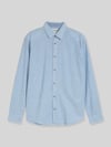 Tom Tailor Regular Fit Freizeithemd aus Leinen-Baumwolle-Mix Hellblau