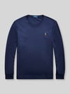 Polo Ralph Lauren Regular Fit Langarmshirt aus reiner Baumwolle Modell 'PIMA' Marine