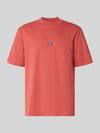 HUGO Blue męski t-shirt o kroju regular fit z czystej bawełny model 'NIEROS' Jasnoczerwony